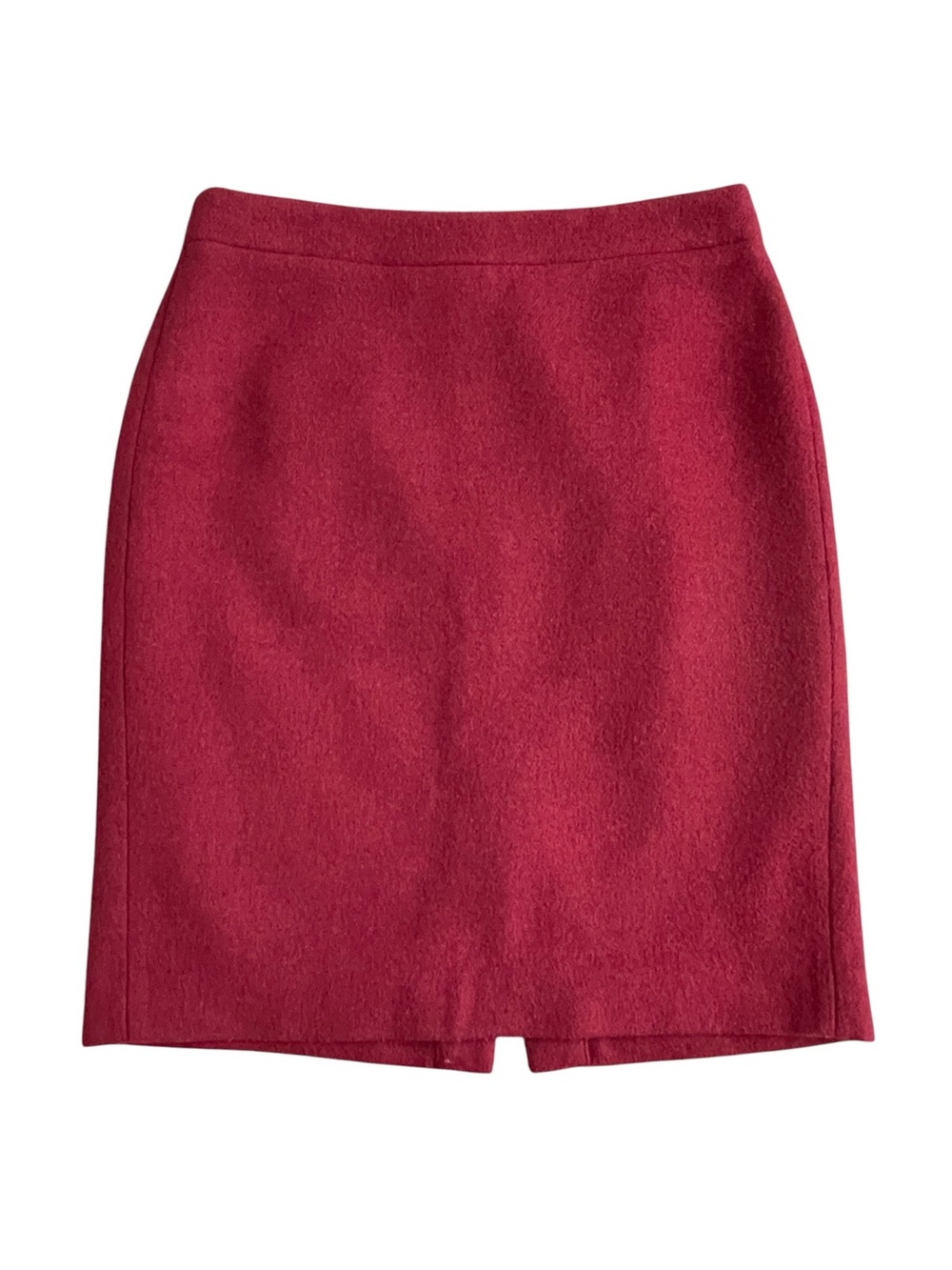 J. Crew Mercantile Double Serge Wool Pencil Skirt Women’s Size 2 Fall Winter